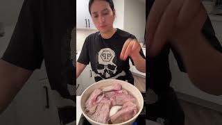 Costillas de cerdo con salsa reels comida food recipe [upl. by Stine]