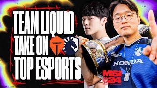 LPL VS NA  TES VS TEAM LIQUID BEST OF 5  MSI 2024  CAEDREL [upl. by Seyer]