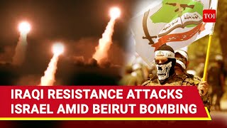 Iraqi Fighters Bomb Israel As IDF Strikes Quake Beirut Successfully Hit Zionist Military [upl. by Nnylyaj]