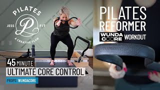 Pilates Reformer 45 Minute Full Body Workout with the wundacore Ultimate Core Control [upl. by Weider18]