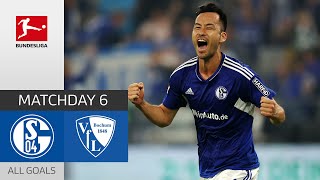 Earned Win For Schalke  FC Schalke 04  VfL Bochum 31  All Goals  Matchday 6 – Bundesliga 2223 [upl. by Anawek401]