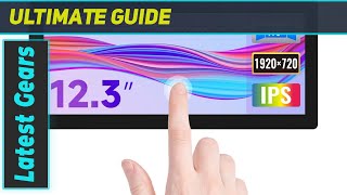 Waveshare 123inch Capacitive Touch Screen LCD Review [upl. by Ardnu]