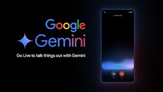 Google Geminis quotGo Live to Talkquot Feature Explained  Live Interaction with AI [upl. by Nahtanohj]