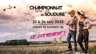 Bandeannonce Championnat de France de Soudure  AFPS édition 2025 [upl. by Eatnoed]