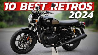 2024 Top 10 Retro Bikes in India [upl. by Hawker]