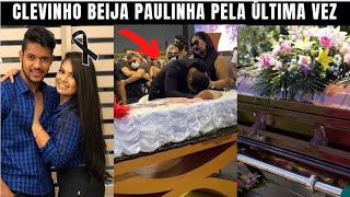 Marido de Paulinha Abelha se despede da sua amada muito emocionado durante o velório [upl. by Petuu]