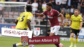 HIGHLIGHTS Northampton Town 0 Burton Albion 0 [upl. by Geoff]