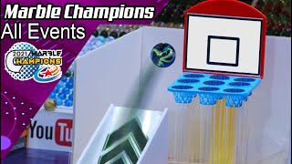 Marble Champions 2021  All Events  by Fubecas Marble Runs [upl. by Traci]