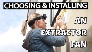 Extractor fan installation UK  choosing and installing an extractor fan AD [upl. by Annaj]