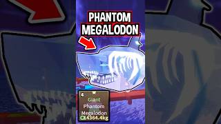 CATCHING SECRET PHANTOM MEGALODON in Roblox Fisch [upl. by Eladnor]