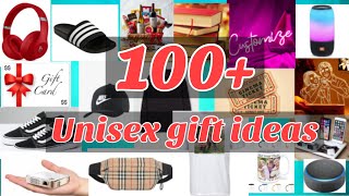 100 UNISEX GIFT IDEAS  GIFT IDEAS FOR HIM HER [upl. by Ttegirb]