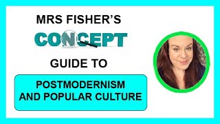 Media Studies Concepts  Postmodernism and Popular Culture [upl. by Eirroc681]