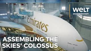 CRAFTING THE SKIES Airbus A380s Journey from Factory to Flight [upl. by Costanzia918]