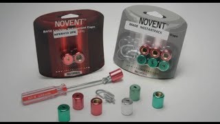 Novent Locking Refrigerant Caps [upl. by Anivol]