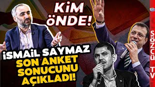 İsmail Saymaz İmamoğlu ve Kurumun Oy Farkını Açıkladı Son Anket Sonuçları Şaşırtacak [upl. by Aday12]