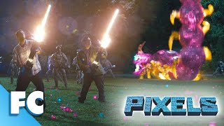 Pixels  Centipede Attack Clip  Action Comedy SciFi Fantasy  Adam Sandler Kevin James  FC [upl. by Rillis394]