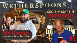 “Wetherspoons ‘We don’t serve groups’ – hidden discrimination against travelers 😱” [upl. by Hanahsuar]