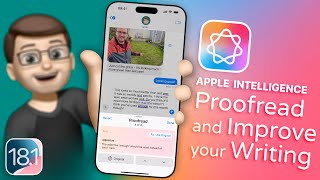 Correct Grammar and Spelling with iOS 18’s AI Proofreading [upl. by Adnoek]