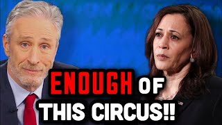 Democrats STUNNED Jon Stewart TURNS on Kamala Im DONE [upl. by Nairb965]