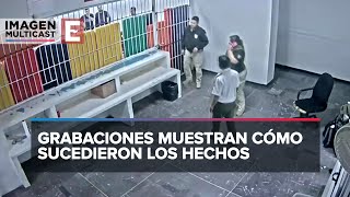 Nuevo video del incendio en centro migratorio de Juárez revela el antes y después de la tragedia [upl. by Muriah]