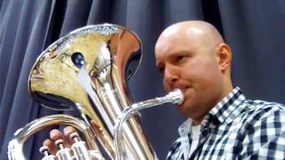 Gerd Wensink KampG Mouthpieces and Sterling Artist Playing on a KampG Euphonium 3D Mouthpiece [upl. by Gasser]