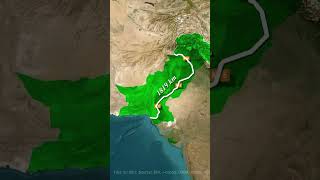 100M 😱 biggest Road amazingfacts map geography factsinhindi upsc youtubeshorts pakistan [upl. by Adnah]