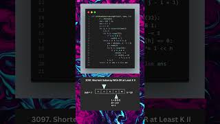 LeetCode 3097 Shortest Subarray With OR ≥ K Explained [upl. by Melise22]
