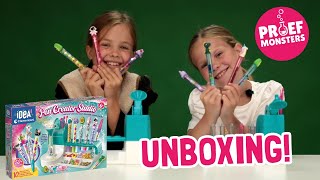 Proefmonsters unboxen Clementoni Creatief Pennenlab [upl. by Aiuhsoj]