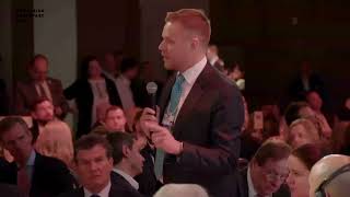 LT FM Gabrielius Landsbergis at Davos Ukrainian Breakfast 2024 [upl. by Deuno]