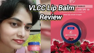 Vlcc Strawberry Lip Shiled Lip Smoothing With SPF 10 Lip Balm Review 🥰 [upl. by Raffarty]