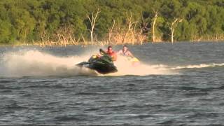 Near death jet ski tube crash [upl. by Karli170]