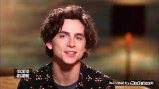 Timothée Chalamet interview in French with English subtitles for quotRencontres de cinémaquot [upl. by Nofpets]