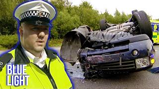 Fatal Crash Causes Chaos On Motorway  Traffic Cops FULL EPISODE  Blue Light [upl. by Annadroj]