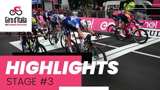 Giro dItalia 2024  Stage 3 Highlights [upl. by Iliak]