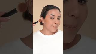 How To Create CHEEKBONES With MAKEUP shorts [upl. by Koran]