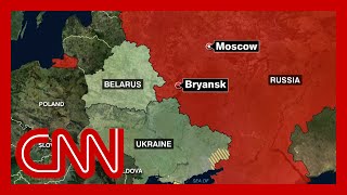 Ukrainian drone hit Russian government building in Bryansk Russian governor says [upl. by Asirralc]