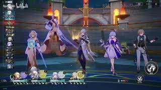 Honkai Star Rail 30 Gameplay Aglaea Hyper Carry Team [upl. by Tish]