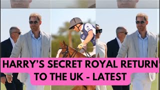 HARRY’S SECRET SOLO ROYAL RETURN LATEST meghan meghanmarkle royal [upl. by Chuch122]