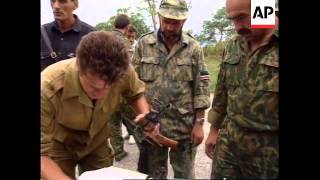 Chechnya  Rebels Surrender Weapons [upl. by Karoly]