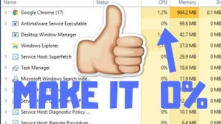 Antimalware Service Executable MsMpEngexe High CPU usage Fix on windows 10 [upl. by Mullins]