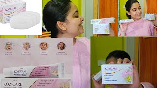 Darkspot Cream।Kozicare Skin Whitening Cream Review।amp How to use [upl. by Marr455]