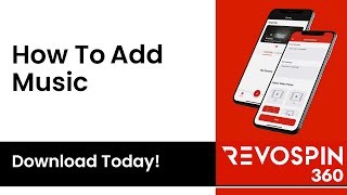 Adding Music To The RevoSpin 360 APP [upl. by Hocker]