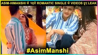 Asim Riaz And Himanshi Khuranas ROMANTIC Moment During Song Shoot  AsiManshi [upl. by Gris]