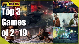 ACG Top 3 Games of 2019 [upl. by Mcclain]