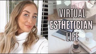 Life As a Virtual Esthetician Content Creator  Entrepreneur During Covid19 [upl. by Isabelita]