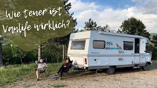 1 Jahr Vanlife  was kostet das  Leben im Wohnmobil [upl. by Etselec]