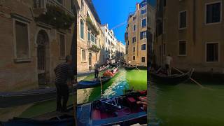 gondolas😄Vinece🇮🇪 gondola canal grandcanal italy venice travel [upl. by Gresham33]