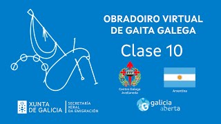 Obradoiro Virtual de Gaita Galega  Clase 10 [upl. by Nikral29]