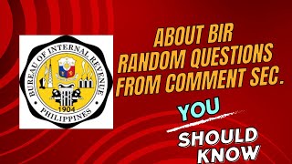 BIR Registration DTI Registration Random Questions From Comsec [upl. by Posner82]