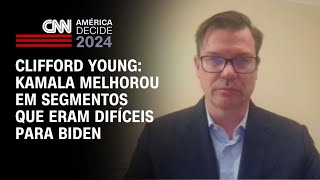 Clifford Young Kamala melhorou em segmentos que eram difíceis para Biden  WW [upl. by Guillemette]